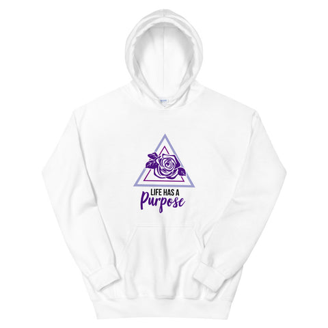 Purple Rose - Unisex Hoodie