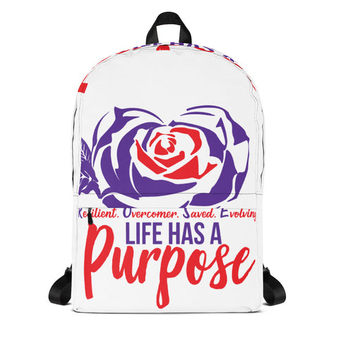 Life Has A Purpose - Backpack