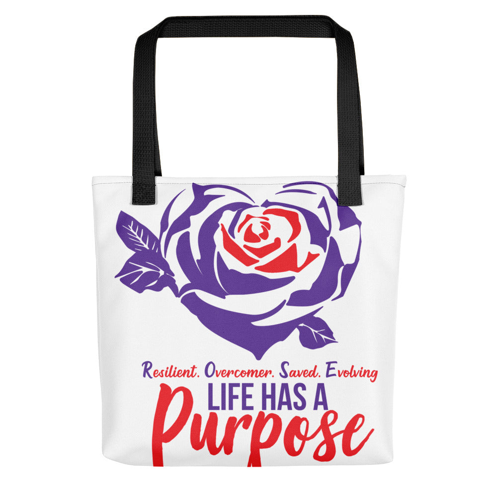 Life Has A Purpose - Tote bag